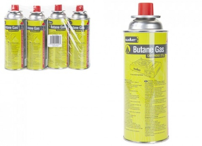 Butane Gas - 4 Pack
