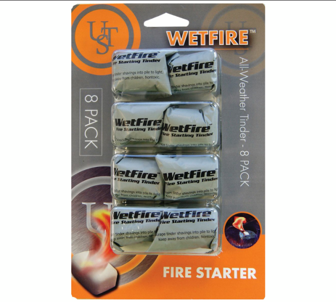 UST - WetFire Tinder - Pack of 8